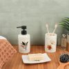 Round And Printed Dolomite Tumbler - Bucolique