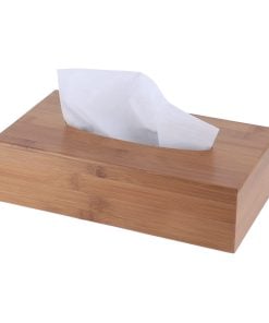 Bamboo Tissue Box- Bamboo