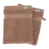 Set Of 2 Gloves 15X21 Cm 100% Cotton - Cappuccino