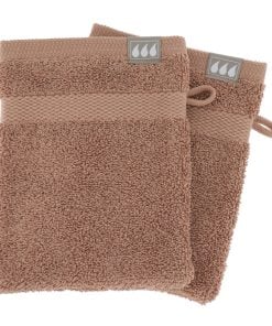 Set Of 2 Gloves 15X21 Cm 100% Cotton - Cappuccino