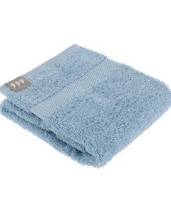 Guest Towel 30X50 Cm 100% Cotton - Clear Blue