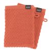 Set Of 2 Gloves 15X21Cm 100% Cotton Checkered Style - Sienna
