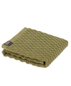 Guest Towel 30X50 Cm 100% Cotton Checkered Style - Olive Green