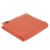Towel 50 X 90 Cm 100% Cotton Checkered Style - Sienna