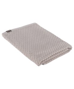 Toilet Towel 70X130 Cm 100% Cotton Checkered Style - Grege