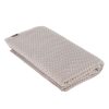 Toilet Bath 90X150Cm 100% Cotton Checkered Style - Grege Toilet Bath 90X150Cm 100% Cotton Checkered Style - Grege