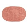 Oval/Tufted Mat 50X80Cm - Sienna