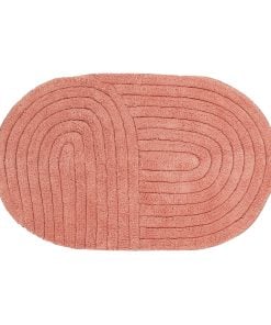 Oval/Tufted Mat 50X80Cm - Sienna