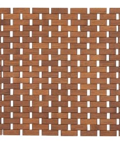 Anti Slippery Bamboo Duckboard 45X45 Cm - Brown