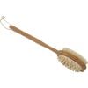 Double Sided Body Brush/Massager With Handle - Bamboo