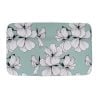 Printed Microfiber Mat 45X75 Cm - Green Ecrin