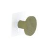 Engraved Bamboo/Wood Hook D 5Cm - Olive Green