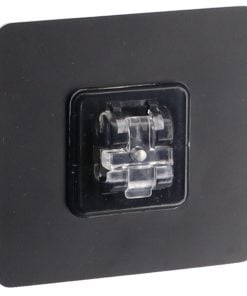 Pvc Adhesive Card For Wire Accessories - Black