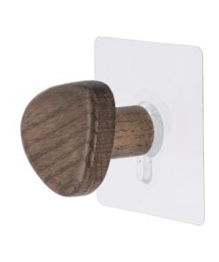 Wooden Patere Hook Small Model - Brown