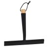Pp/Tpr/ Bamboo Shower Wiper To Hang - Matt Black