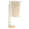 Metal/Polyresin Towel Holder With 2 Bars