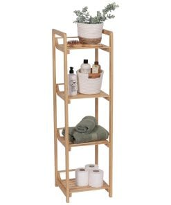 Bamboo Furniture With 4 Shelves - Bamboo