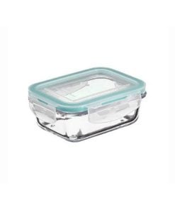 Box Rect Glass 0,54L Clipeat Five