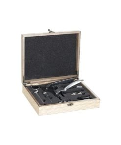 Sommelier Kit 9Pcs Wood Marc Secret_De_Gourmet