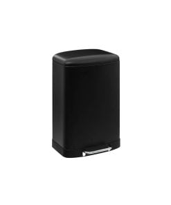 Dustbin Met 50L Black Ariane Five