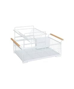 2Tier Wht Dish Drain Natureo Five