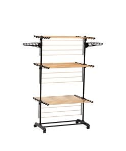 Drying Rack 25M Wood Effect Five