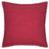 Coussin Villard Rouge 45X45