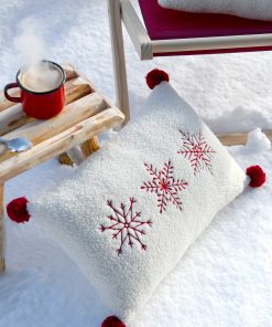Coussin Bessey Rouge 30X50