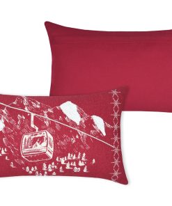 Coussin Villard Rouge 30X50
