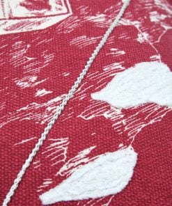 Coussin Villard Rouge 30X50