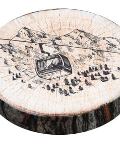 Galette De Chaise Tignes Brun 38X38