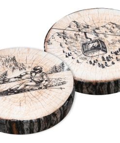 Galette De Chaise Tignes Brun 38X38