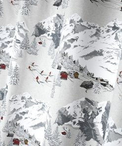 Rideau Meribel Gris 140X240