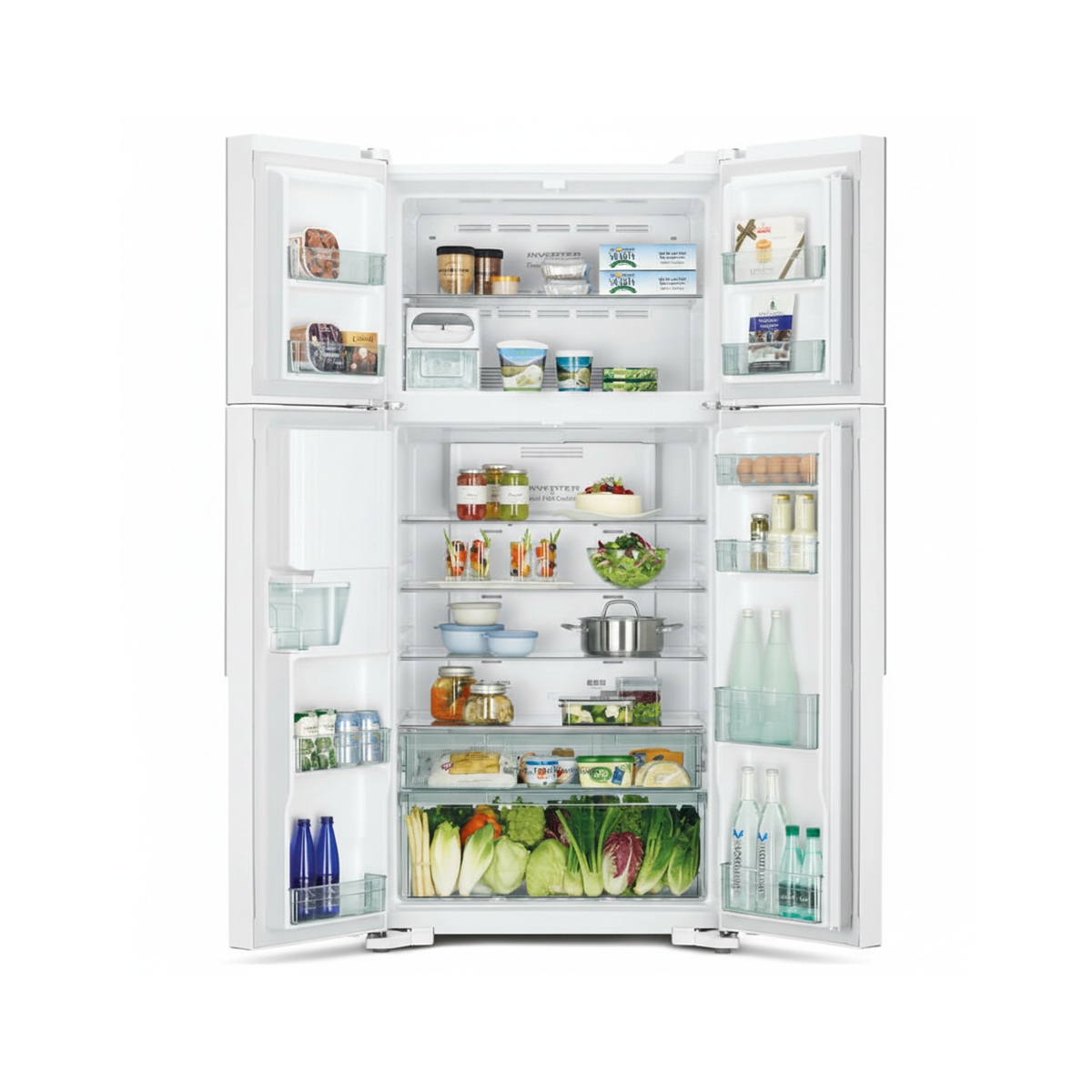 RW760PK7GWH-1 Hitachi Fridge Top Mount Freezer 720 Liters