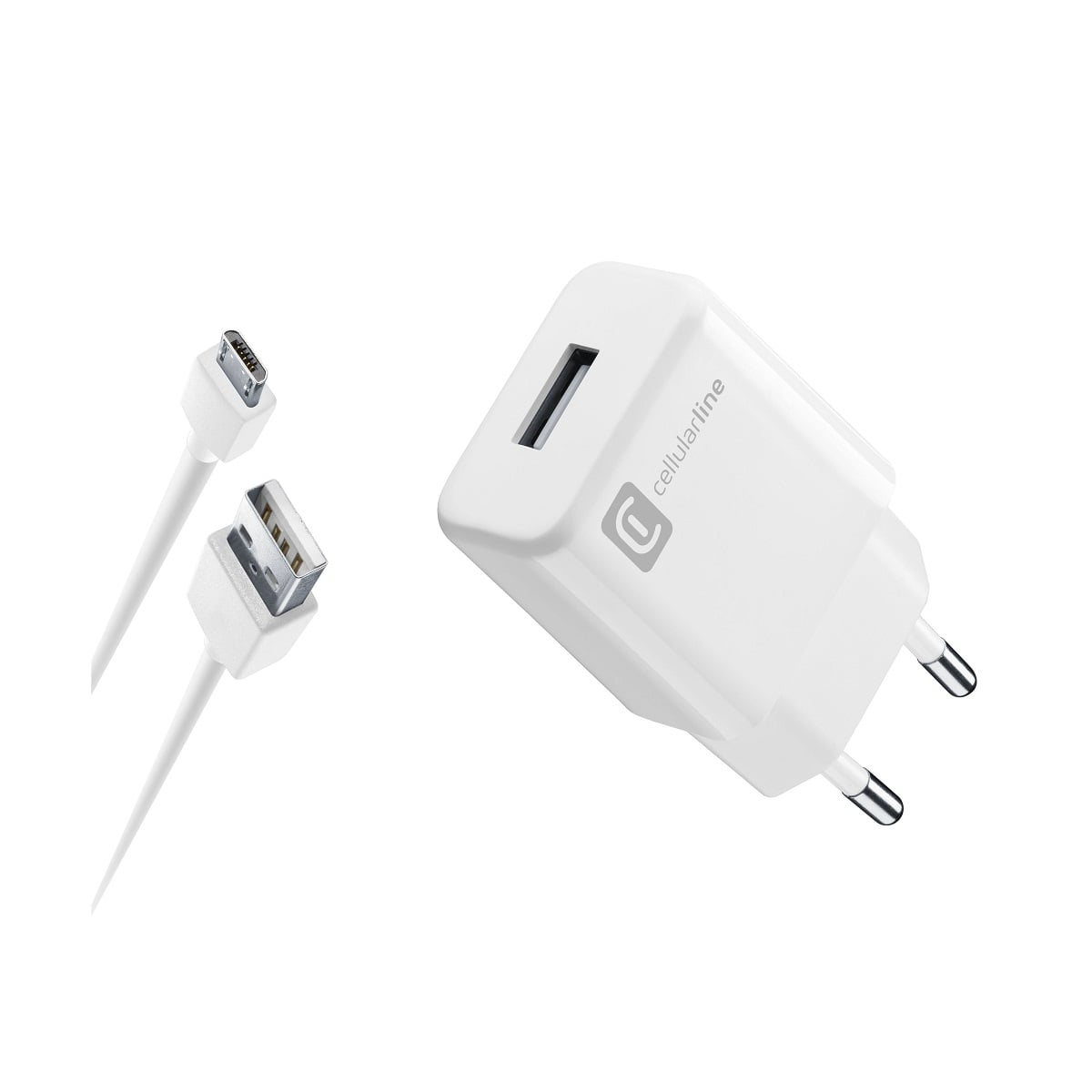 ACHUSBMUSB2AW Cellularline Charger 2A