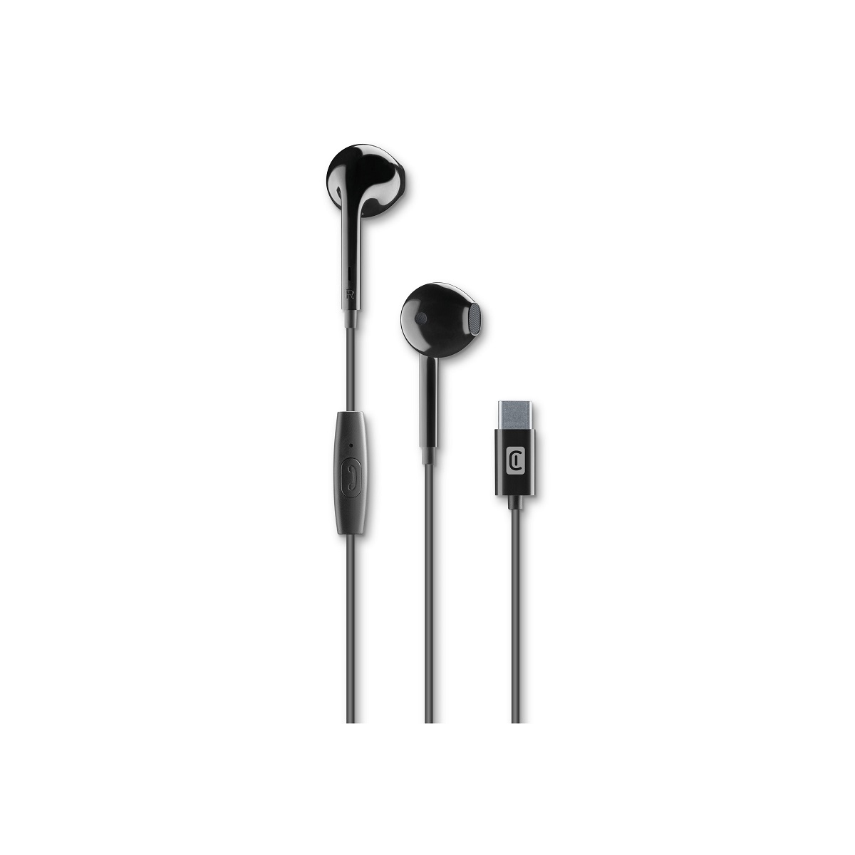AUCAPSULETYPECK Cellularline Earphone Mic Capsule USB-C