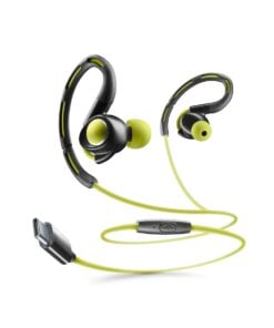 Cellularline Earphones In-Ear Sport USB-C Lime