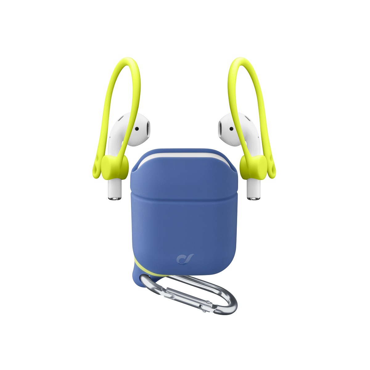 DYNAMICAIRPODSB Cellularline Silicone Airpods Case With Hooks