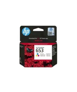 HP 653 Tri-color Original Ink Advantage Cartridge