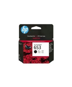 HP 653 Black Original Ink Advantage Cartridge