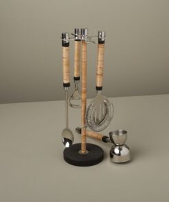 Rattan Hanging Bar Tool Set