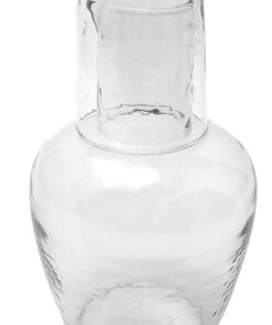Pebble Glass Bedside Carafe