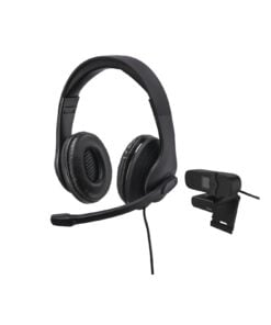 Hama Streaming PC Headset + Webcam Set HS-USB300 & C-400