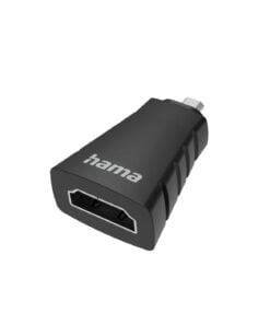 Hama Micro-HDMI Plug - HDMI Socket Ultra-HD 4K