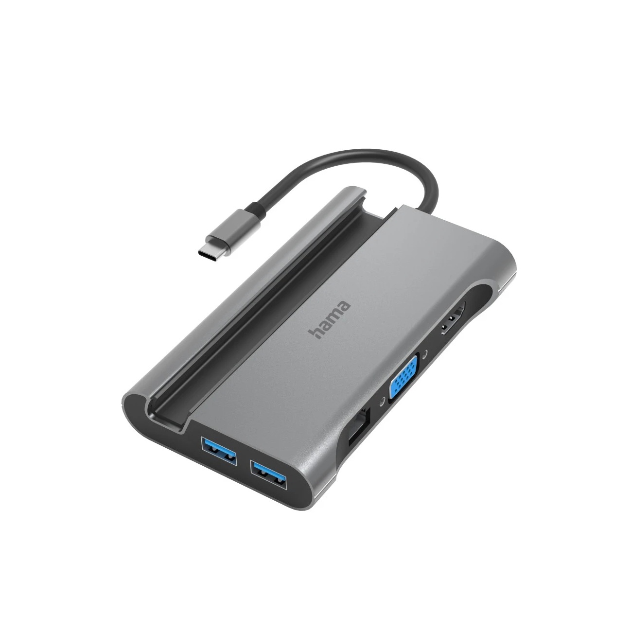 I136837 Hama USB-C Hub 7 Ports