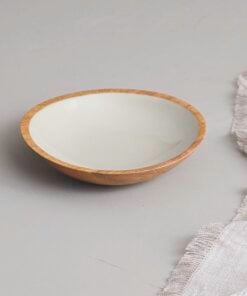 Madras Shallow Bowl Taupe