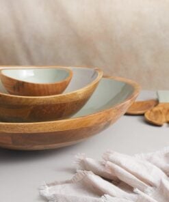 Madras Oversized Bowl Sage
