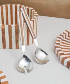 Lyra Inlay Serving Set