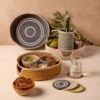 Hydra Woven Seagrass Tray Marigold