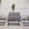 Steel set 2+1+1+1table